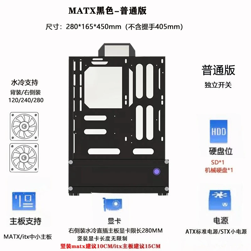Obudowa PC Open Chassis 240/36 – Atx Case recenzja i cena