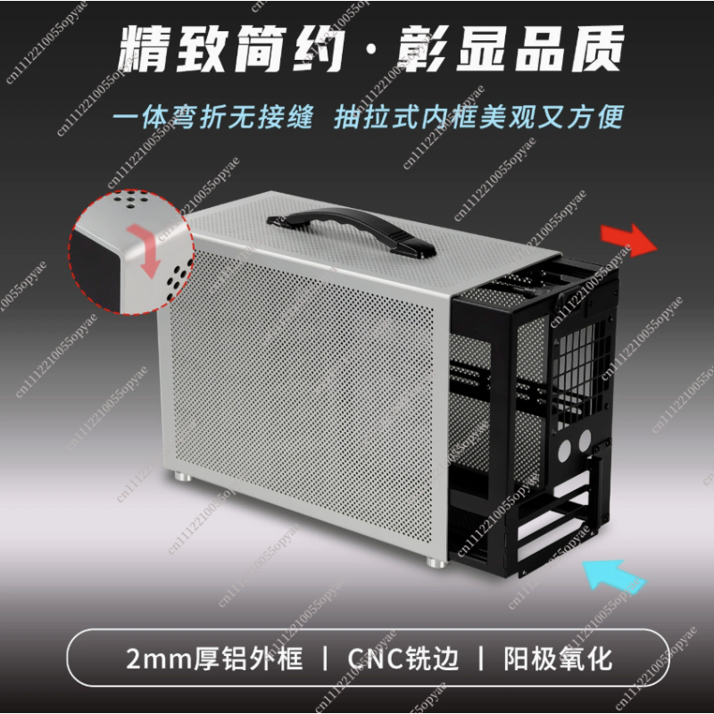 Obudowa Mini PC z aluminium D3 – Atx Case recenzja i cena