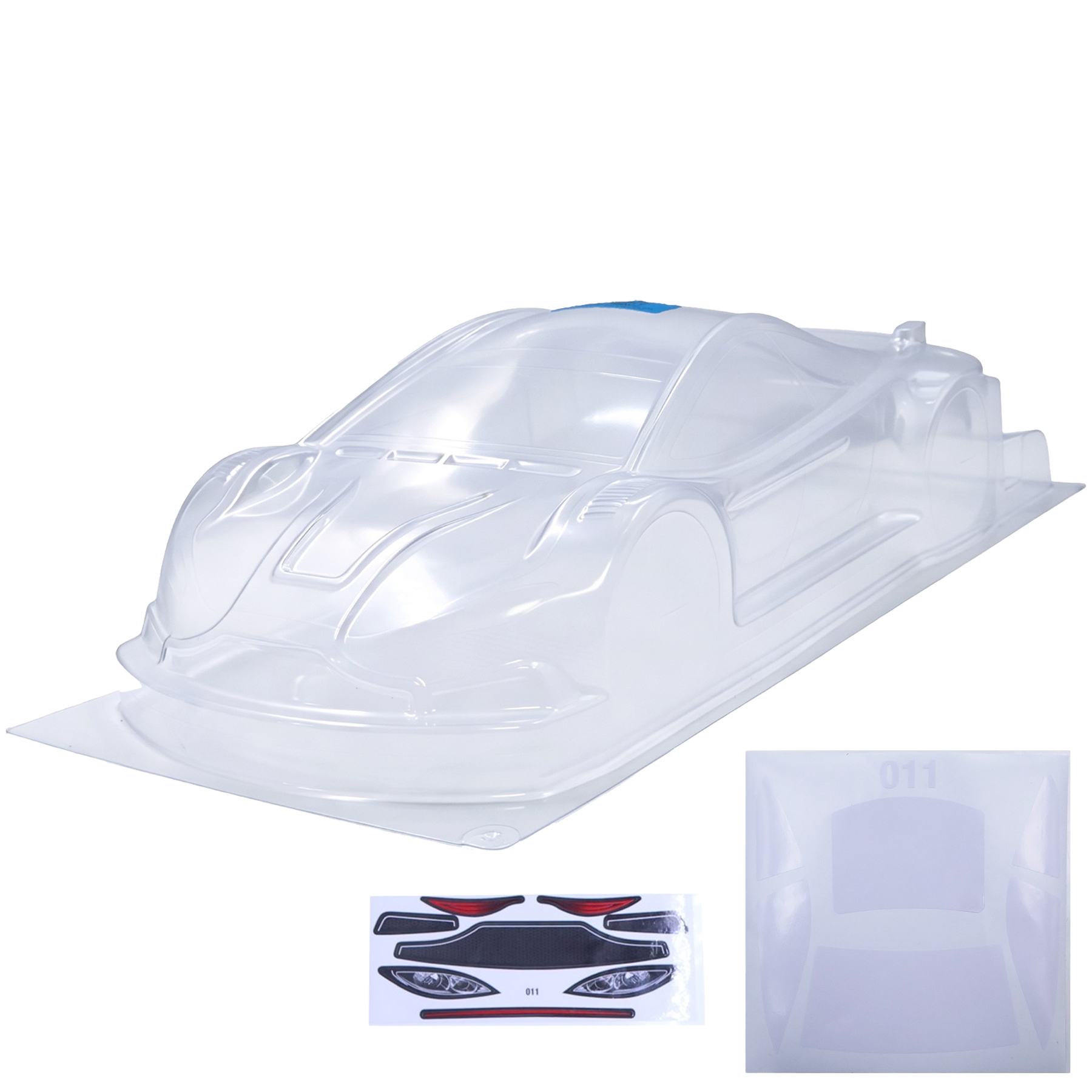 1/10, model RC, niepomalowana, – Pc Chassis recenzja i cena